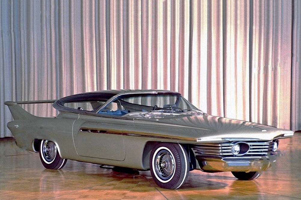 1961 Chrysler TurboFlite Concept Press Launch Photo 2